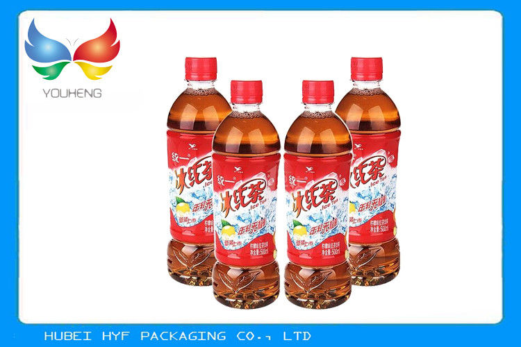 ฉลากขวด PET, ความร้อนรีไซเคิลหดฟิล์มสำหรับบรรจุภัณฑ์ 30 มม. เพื่อความหนา 50mic